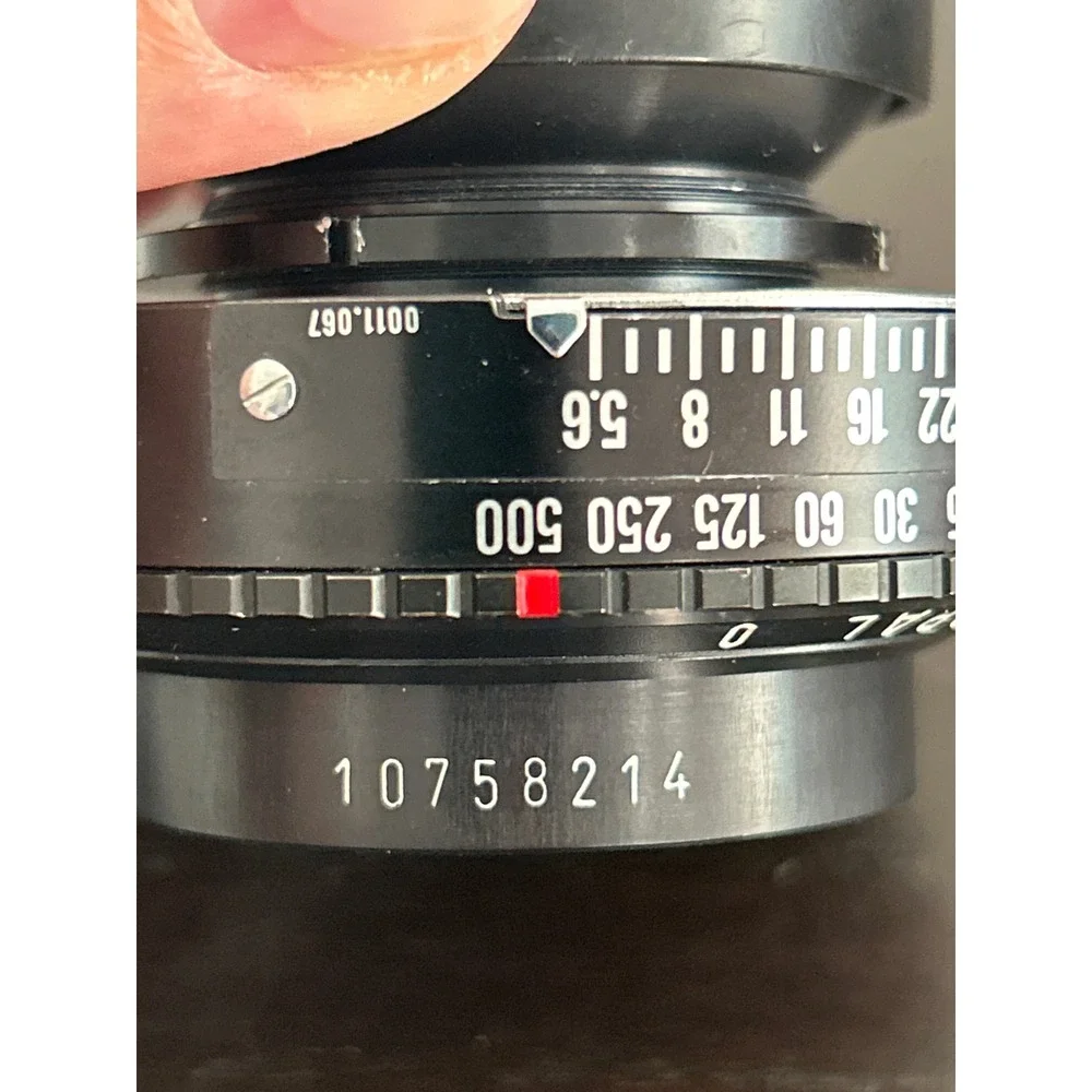 Caltar II-N 135mm f/5.6 MC Lens in Copal 0 Shutter Made in Germany Rodenstock